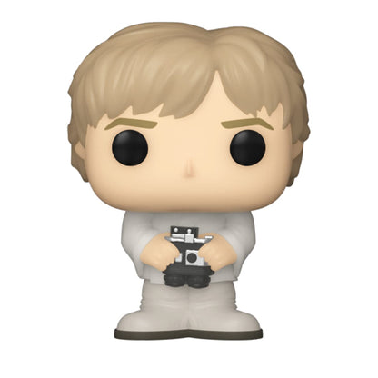 Funko Bitty POP! Star Wars - Luke Skywalker?, Obi-Wan Kenobi?, Jawa? and A Surprise Mystery Mini Figure - 0.9 Inch (2.2 Cm) Collectable - Stackable Display Shelf Included - Gift Idea - Cake Topper