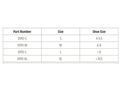 A60 Ankle Brace (Left Large, Black)