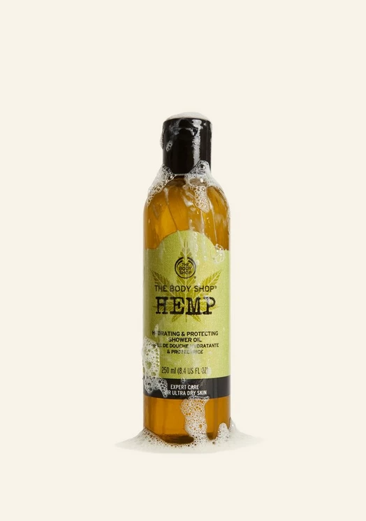 The Body Shop Hemp Hydrating Protecting Shower Oil 250ml
