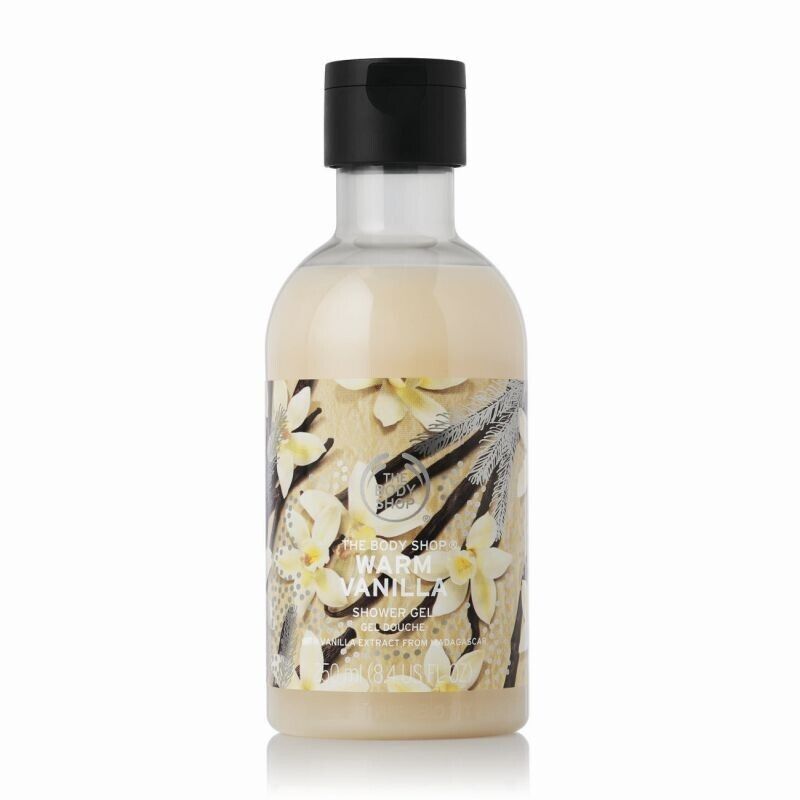 NEW!!! The Body Shop Warm Vanilla Shower Gel 250ml