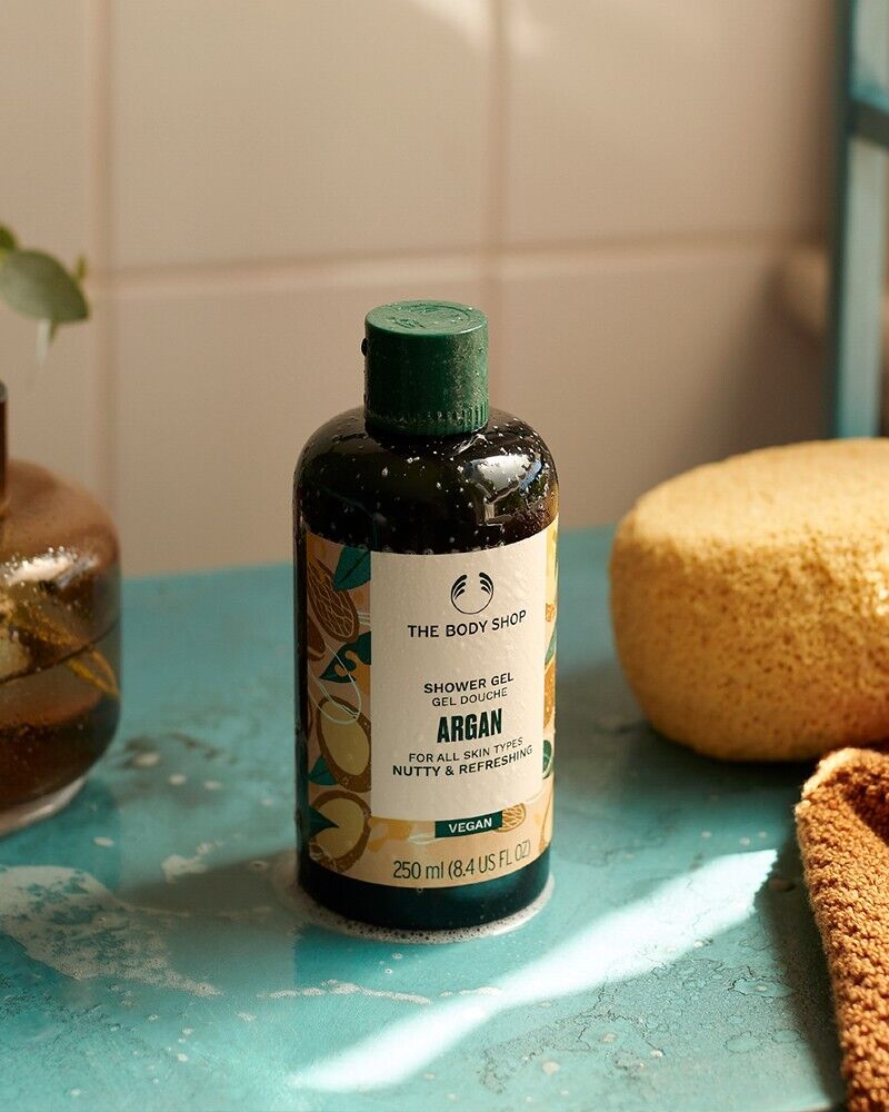 NEW!!! The Body Shop Wild Argan Oil Shower Gel 250ml