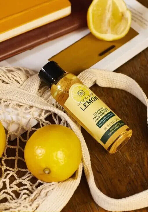The Body Shop Lemon Cleansing Anti-Bacterial Hand Sanitizer 100ml 