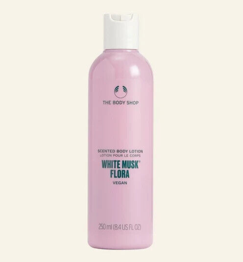 NEW!!! The Body Shop White Musk Flora scented Body Lotion 250ml
