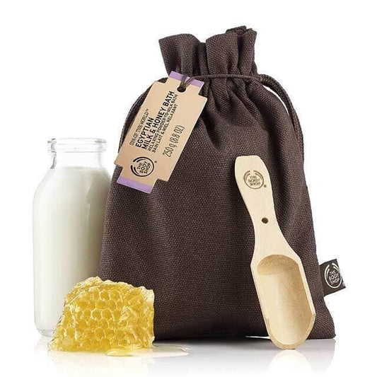 NEW!!! The Body Shop Egyptian Milk Honey Bath Powder 250g