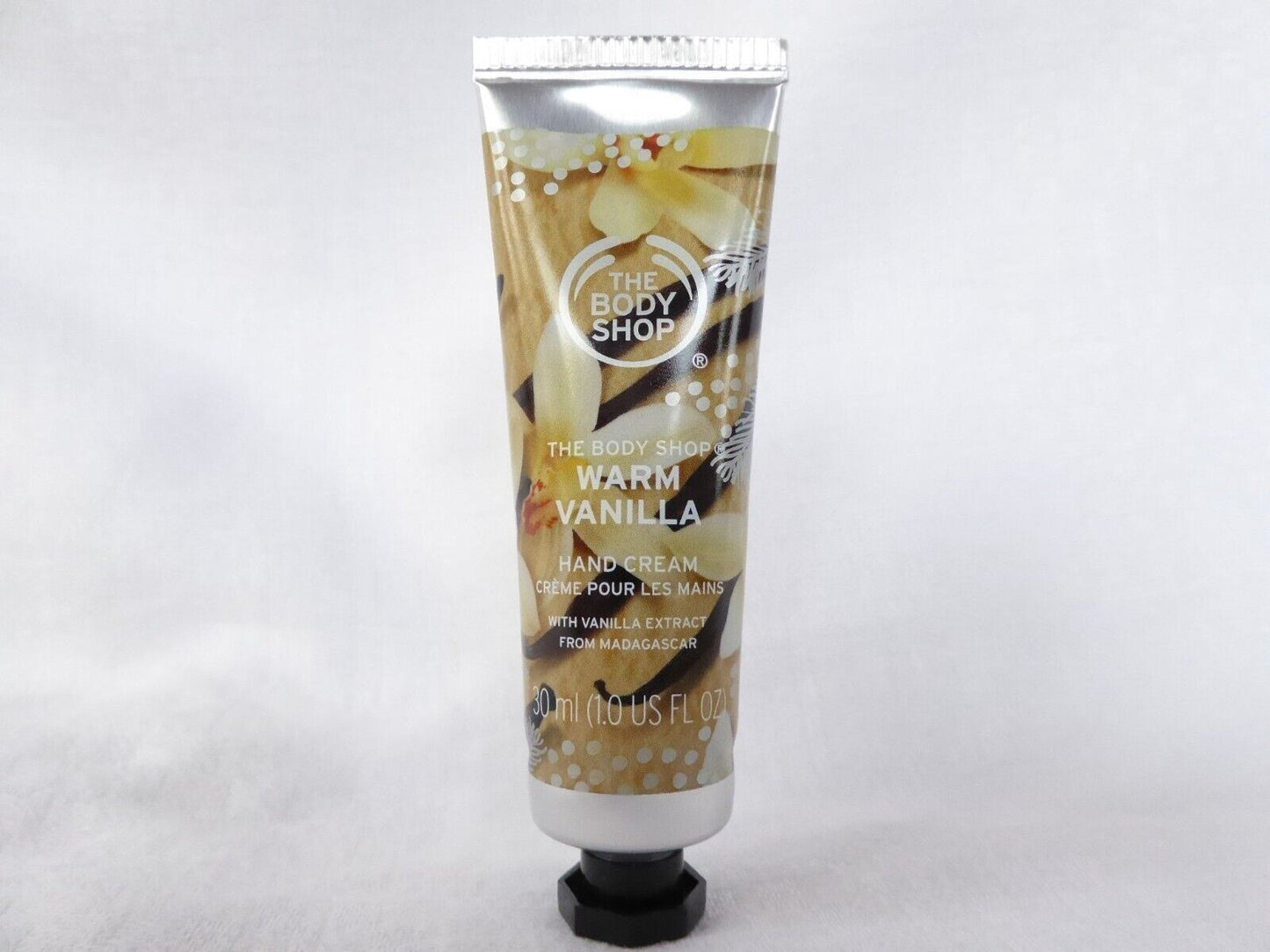 NEW!!! THE BODY SHOP WARM VANILLA HAND CREAM 30ML