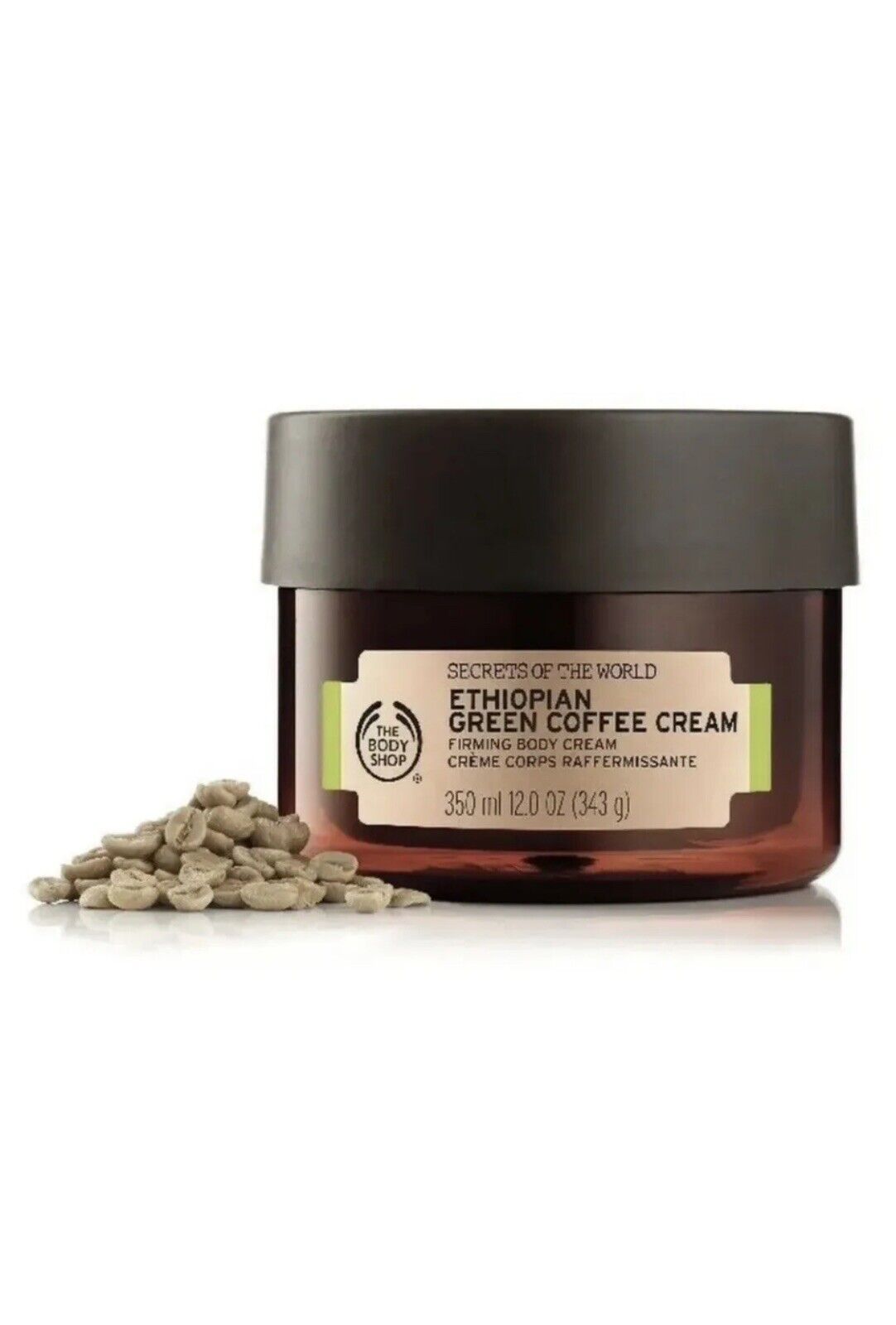 The Body Shop Spa Of The World Ethiopian Green Coffee Cream 350ml **Discontinued