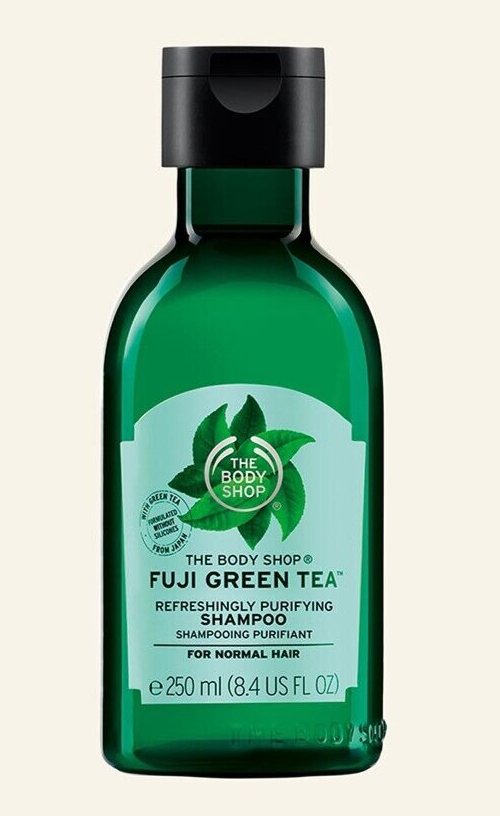 NEW!!! THE BODY SHOP FUJI GREEN TEA REFRESHINGLY PURIFYING SHAMPOO  250ml 