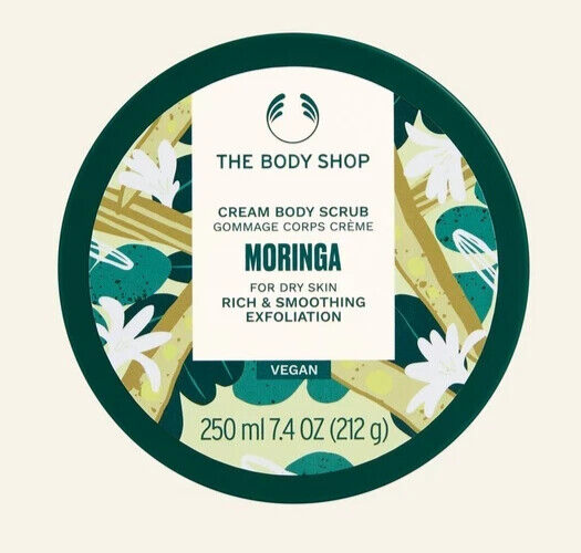 NEW!!! The Body Shop Body Moringa Scrub - 250 ml Vegan