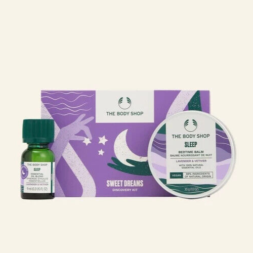 NEW!!! The Body Shop Duo Sweet Dreams 2pcs kit - oil blend & bedtime balm 