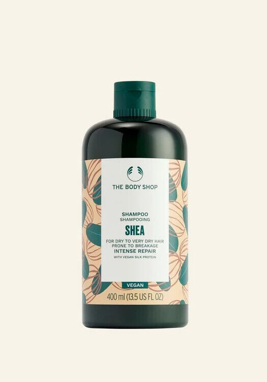 The Body Shop Shea Intense Repair Shampoo Moisturising for dry hair -400ml