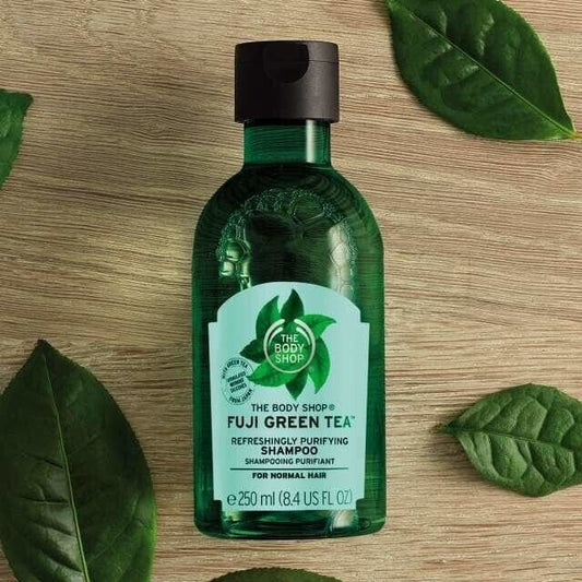 NEW!!! THE BODY SHOP FUJI GREEN TEA REFRESHINGLY PURIFYING SHAMPOO  250ml 