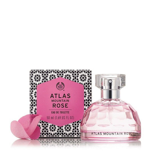 NEW!!! The Body Shop Atlas Mountain Rose Eau De Toilette Floral Scent 50ml