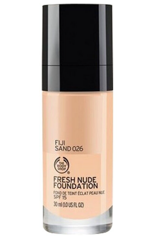 NEW!!! The Body Shop Fresh Nude Foundation 026 Fiji Sand - 30ml