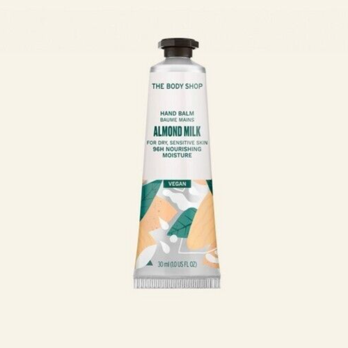 NEW!!! The Body Shop Almond Milk Hand Cream Balm 30ml - Vegan