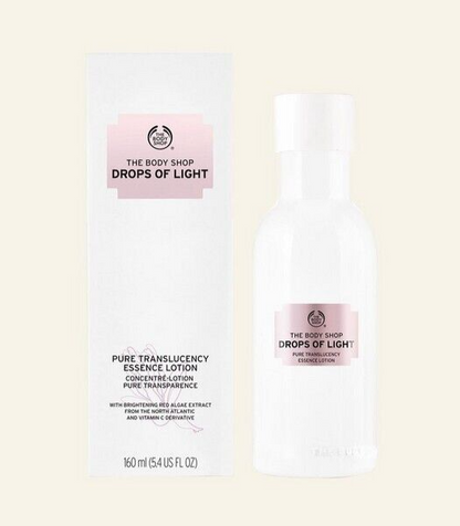 The Body Shop Drops of Light Essence Lotion 160ml (New Released No Boxed)