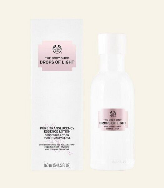 The Body Shop Drops of Light Essence Lotion 160ml (New Released No Boxed)