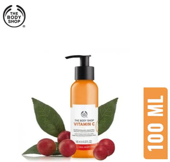 NEW!!! THE BODY SHOP Vitamin C Glow Revealing Liquid Peel 100ml