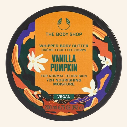 NEW!!! The Body Shop Vanilla Pumpkin Whipped Body butter - 200 ml