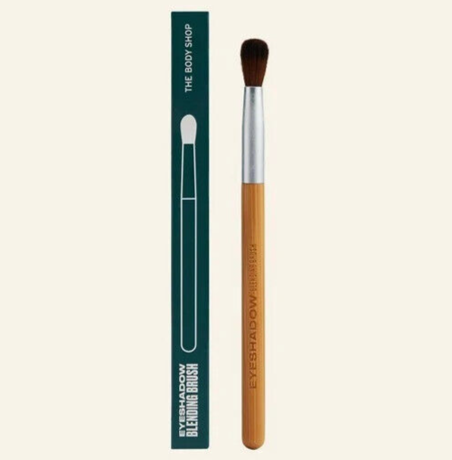 NEW!!! The Body Shop Eyeshadow Blending Brush bamboo Nylon bristles