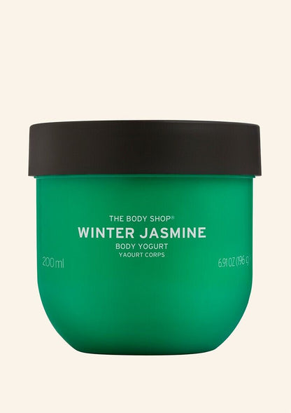 NEW!! The Body Shop Winter Jasmine festive BODY YOGURT 196g Special Edition 2020