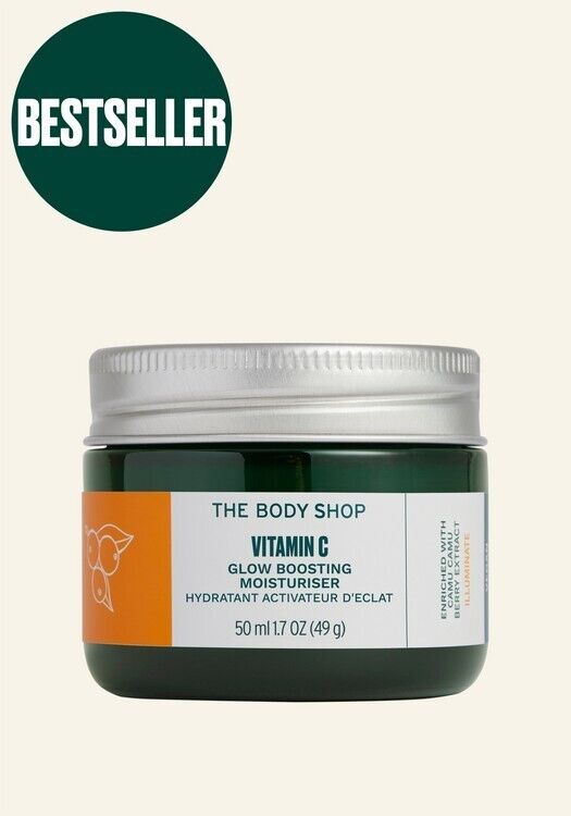 The Body Shop Vitamin C Glow Boosting Moisturiser - 50ml Brand new