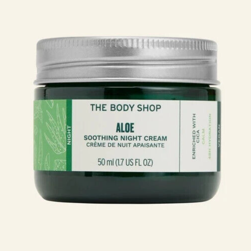 NEW!!! The Body Shop Aloe Soothing NIGHT Cream 50ml