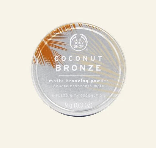 NEW!! The Body Shop Coconut Bronze Matte Bronzing Powder - medium shade