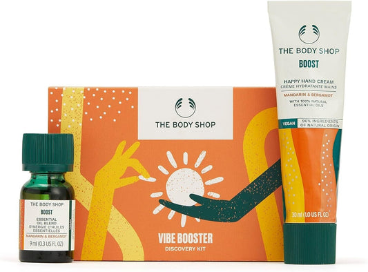 NEW!!! The Body Shop Duo Booster Discovery 2-Piece Set
