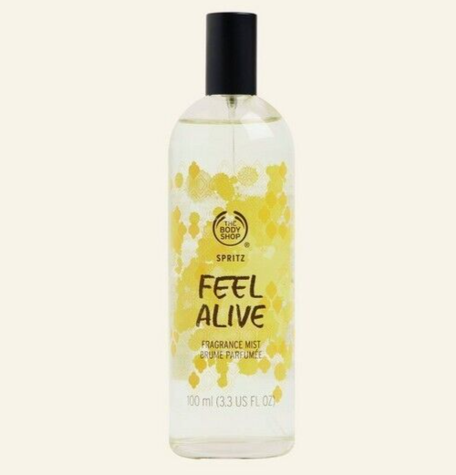 NEW!!! The Body Shop Feel Alive Fragrance Mist 100ml