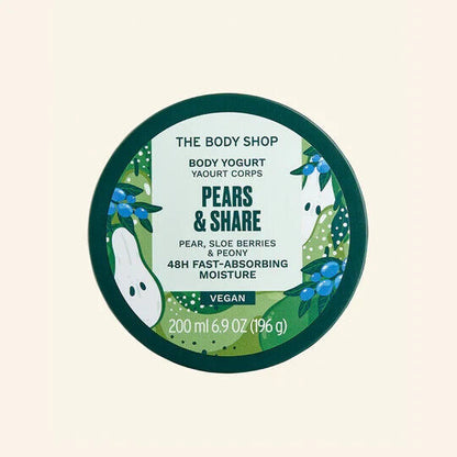 The Body Shop Pear & Share, Sloe Berries & Peony Body Yogurt 200ML