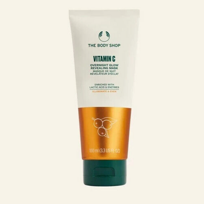 NEW!!! The Body Shop Vitamin C Overnight Glow Revealing Mask 100 ml