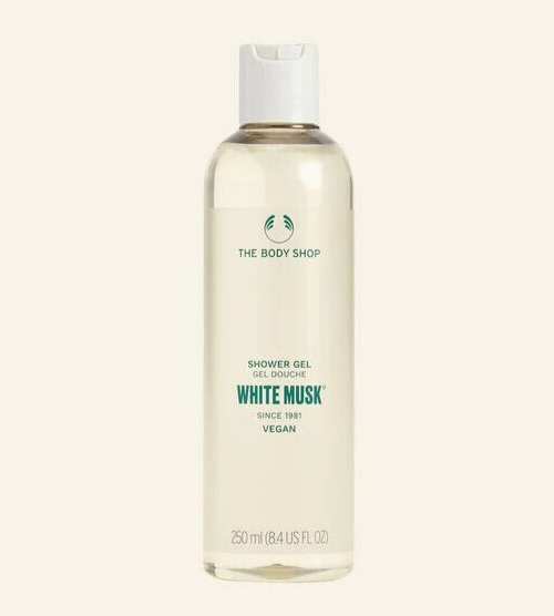 NEW!!! The Body Shop White Musk Sumptuous Silk Shower Gel- 250ml