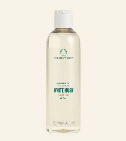 NEW!!! The Body Shop White Musk Sumptuous Silk Shower Gel- 250ml