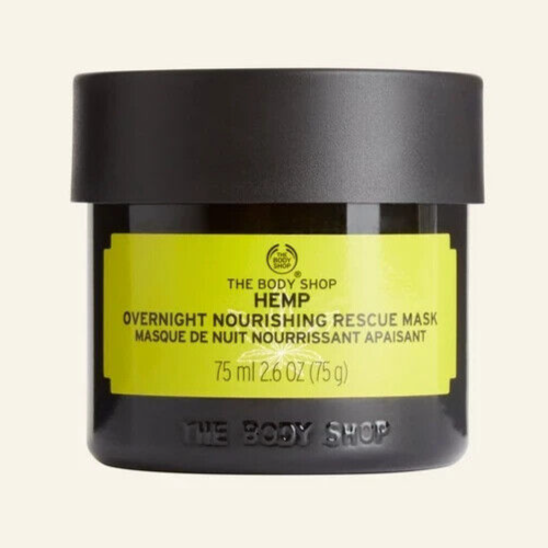 NEW!!! The Body Shop Hemp Overnight Nourishing Rescue Mask 75ml
