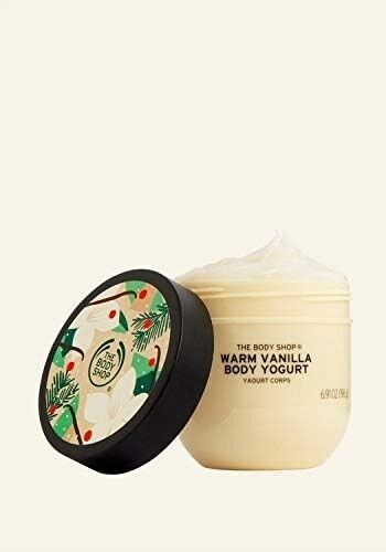 NEW!!! The Body Shop Warm Vanilla festive BODY YOGURT 196g Special Edition 2020 