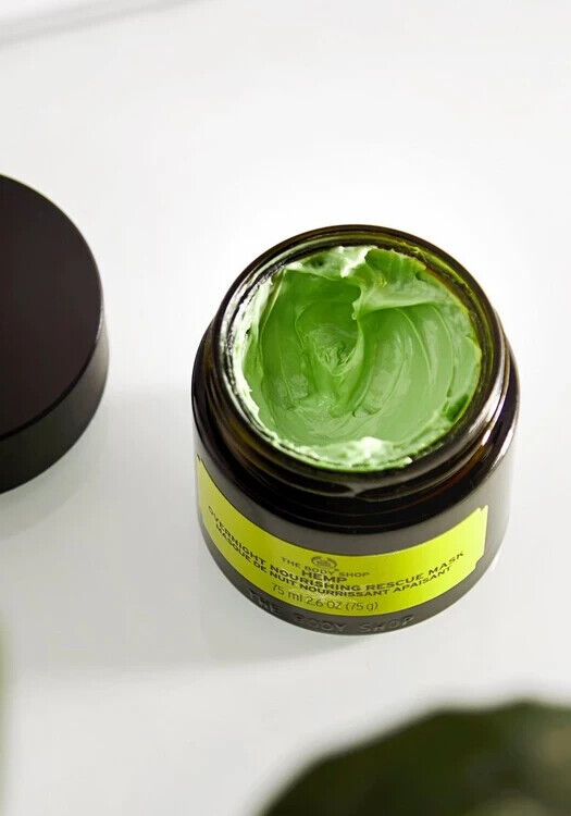 NEW!!! The Body Shop Hemp Overnight Nourishing Rescue Mask 75ml