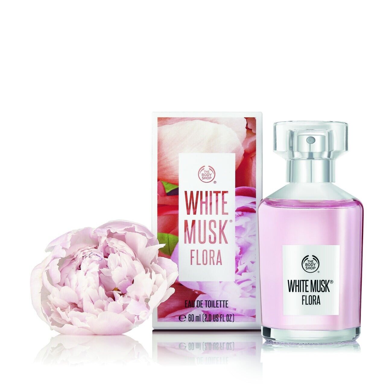 NEW!!! The Body Shop White Musk Flora scent EDT 60ml Vegan