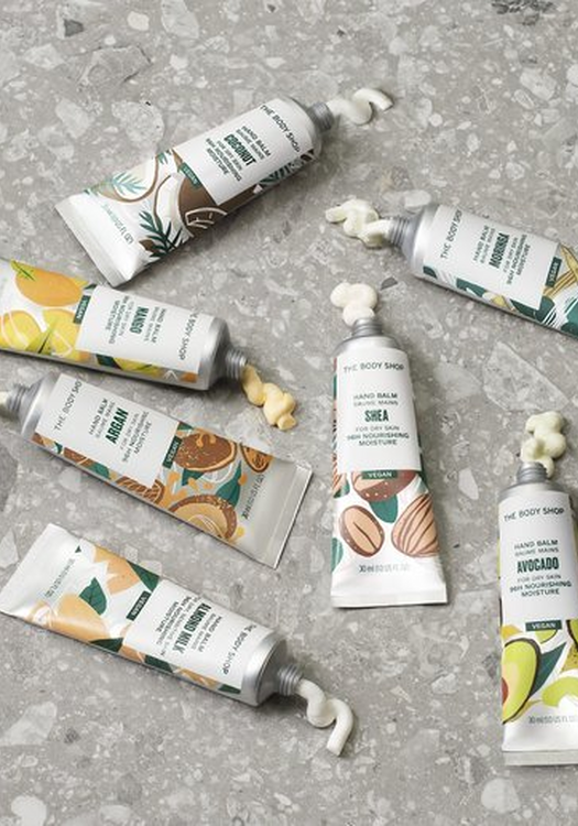 NEW!!! The Body Shop Almond Milk Hand Cream Balm 30ml - Vegan