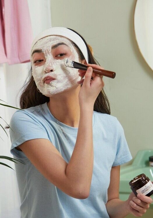 NEW!!! The Body Shop Chinese Ginseng & Rice Clarifying Polishing Mask 75ml