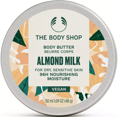NEW!!! THE BODY SHOP Almond Milk Body Butter 50ml 