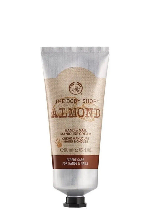 The BODY SHOP at HOME Almond Hand & Nail Manicure Cream 100ml