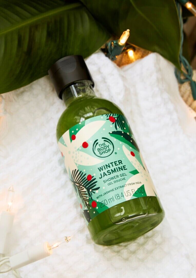 NEW!!! The Body Shop Winter Jasmine festive BODY YOGURT 196g &Shower Gel 250ml 