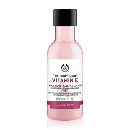 NEW! The Body Shop Vitamin E Aqua Boost Essence Lotion 160ml