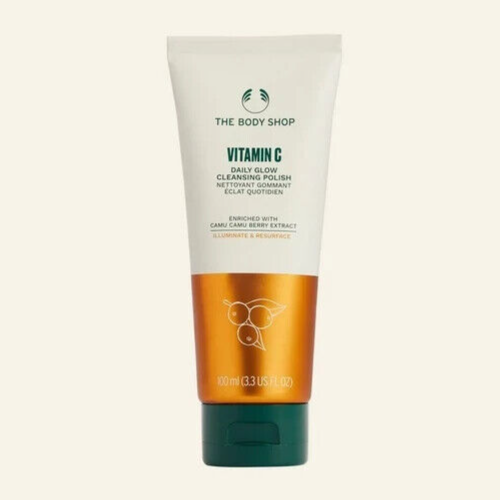 NEW!!! The Body Shop Vitamin C Glow Cleansing Polish 100ml
