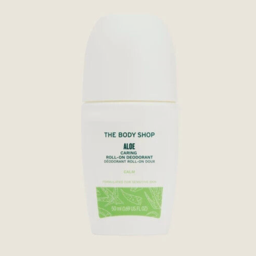 NEW!!! The Body Shop Aloe Caring Roll-On deodorant for sensitive skin 50ml