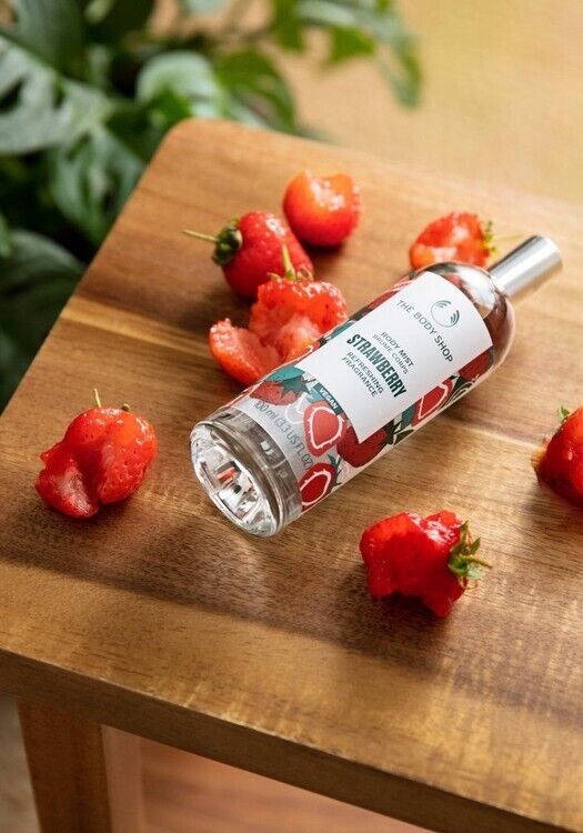 NEW! BODY SHOP BODY STRAWBERRY MIST - 100ML