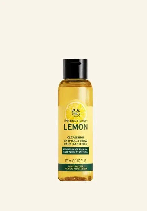 The Body Shop Lemon Cleansing Anti-Bacterial Hand Sanitizer 100ml 