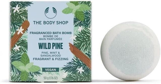 NEW!!! The Body Shop Wild Pine Fragranced Bath Bomb 50 g