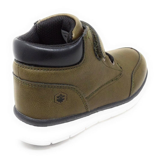 LUMBERJACK Military Green Alvis Boots Size 11.5 KIDS New