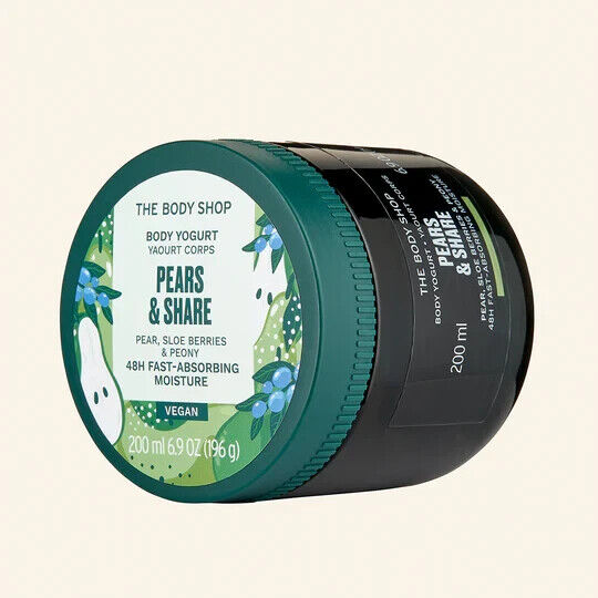 The Body Shop Pear & Share, Sloe Berries & Peony Body Yogurt 200ML